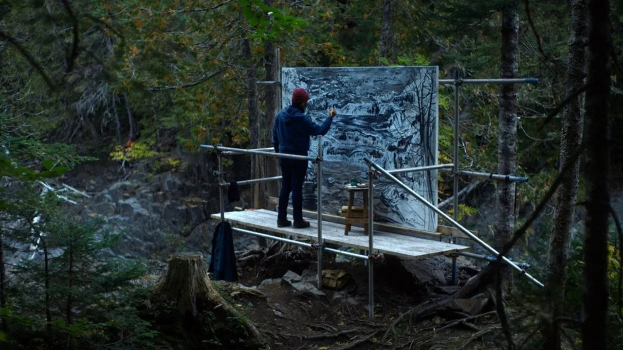 Among Mountains and Streams backdrop