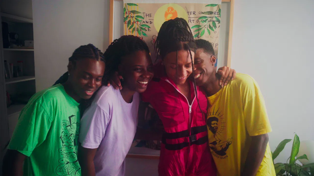 Dancing Fireflies backdrop