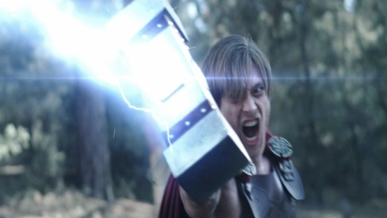 God of Thunder backdrop