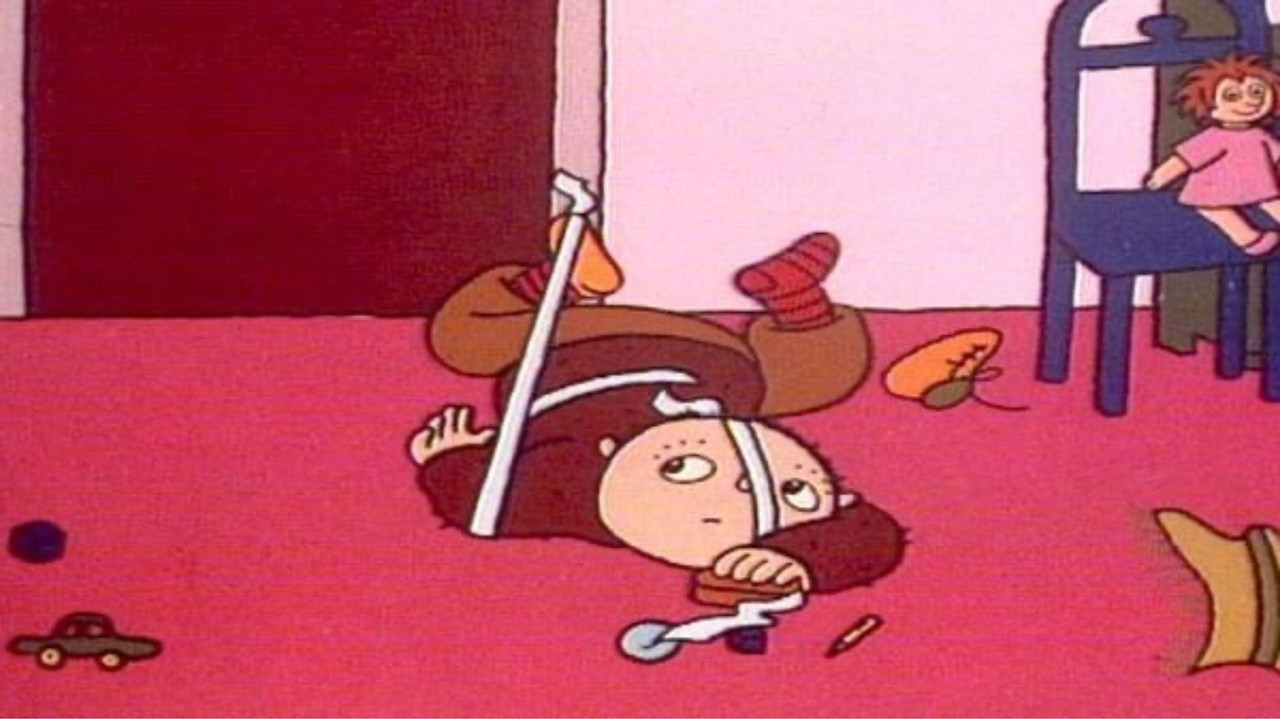 Raska på Alfons Åberg backdrop