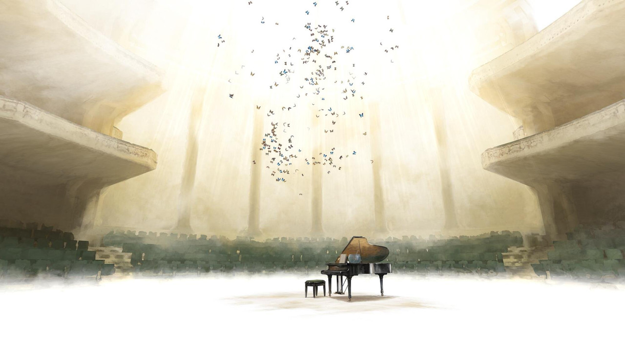 A Long Goodbye backdrop