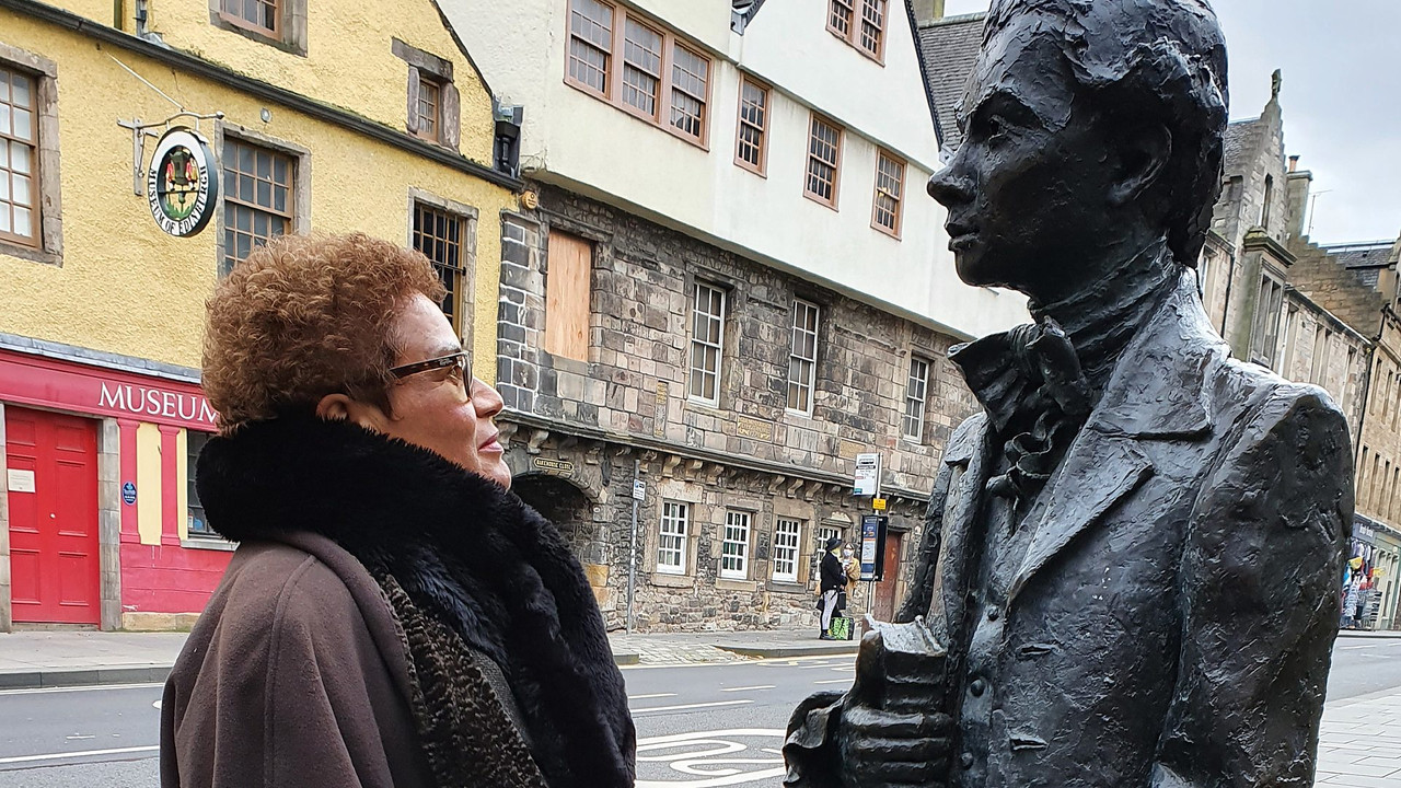 Beyond Burns backdrop