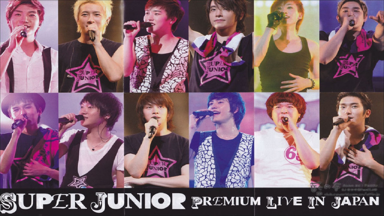 Super Junior - Live in Japan backdrop
