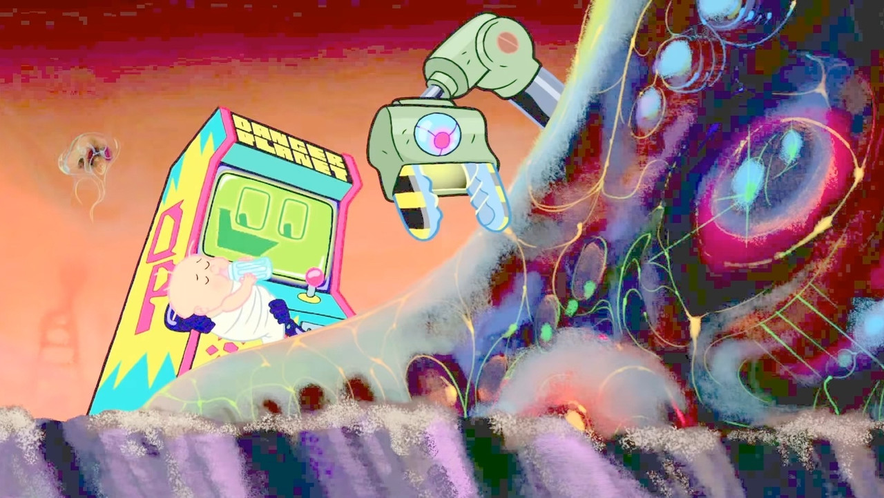 Danger Planet backdrop