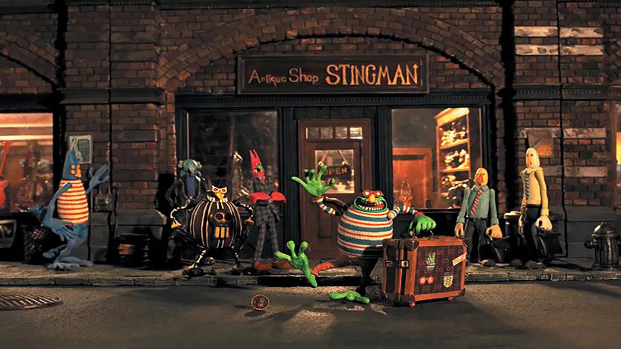 Monsieur Greenpeas backdrop