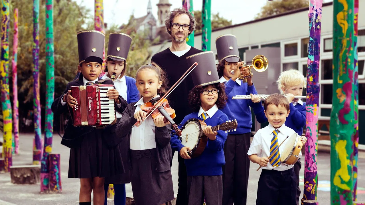 Don't Stop the Music backdrop