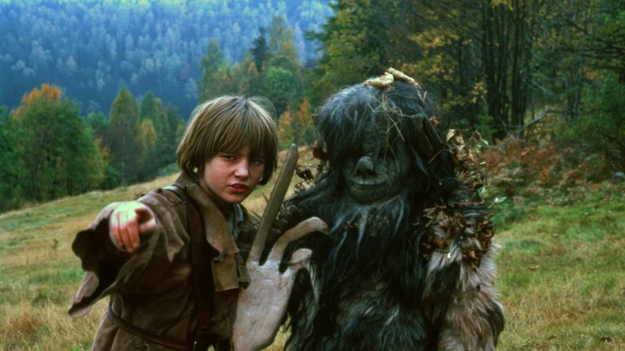 Bliskie spotkania z wesołym diabłem backdrop