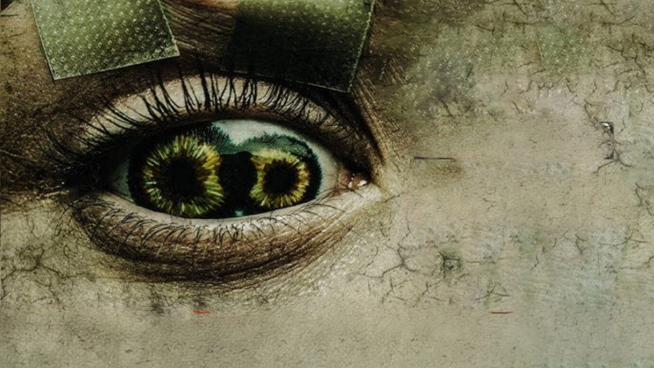 Never Blink backdrop