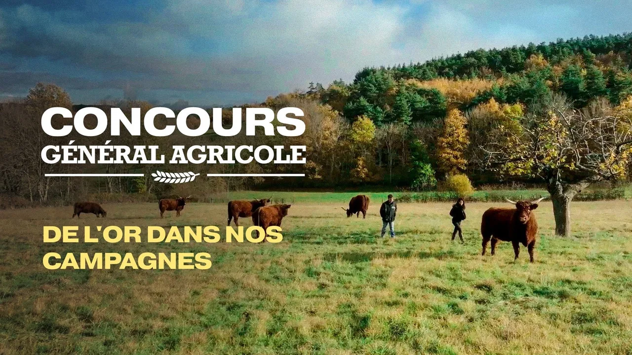 Concours général agricole, de l'or dans nos campagnes backdrop