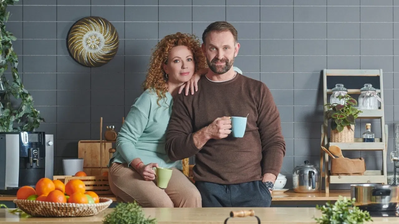 Tomáš a Diana backdrop