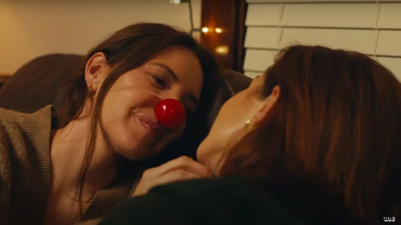 The Holiday Club backdrop