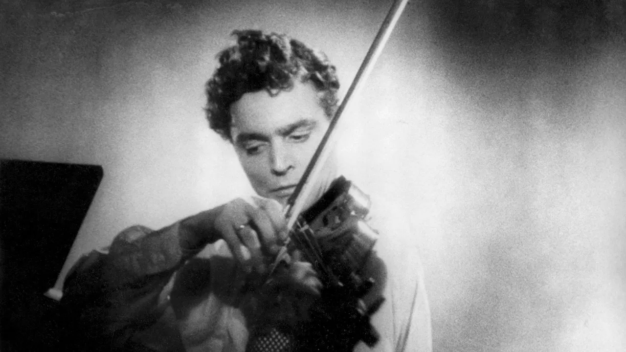 Pikku pelimannista viulun kuninkaaksi backdrop