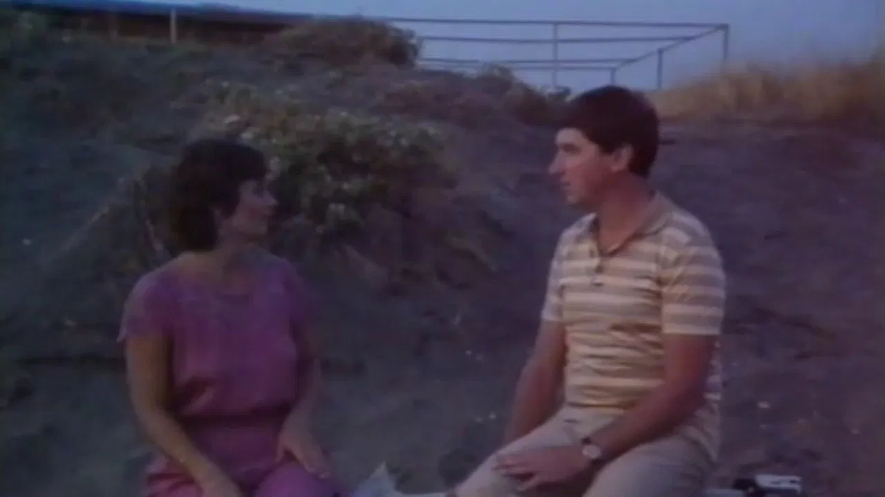 Morfar och jag på semester backdrop