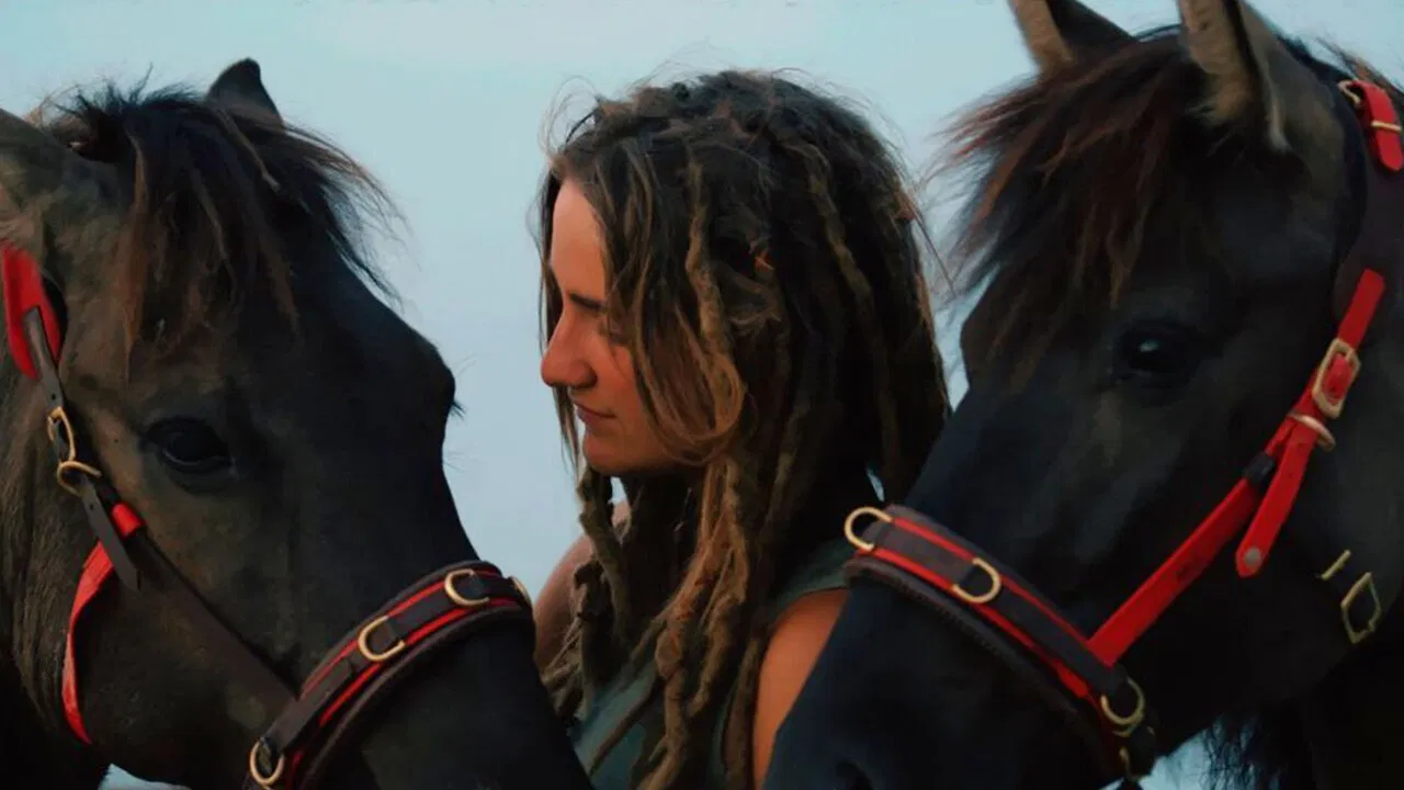 Magic of the Wild Horses backdrop