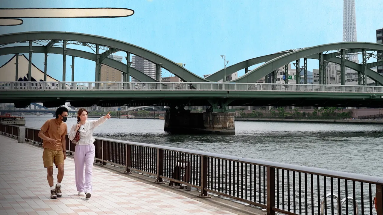 Dive in Tokyo backdrop