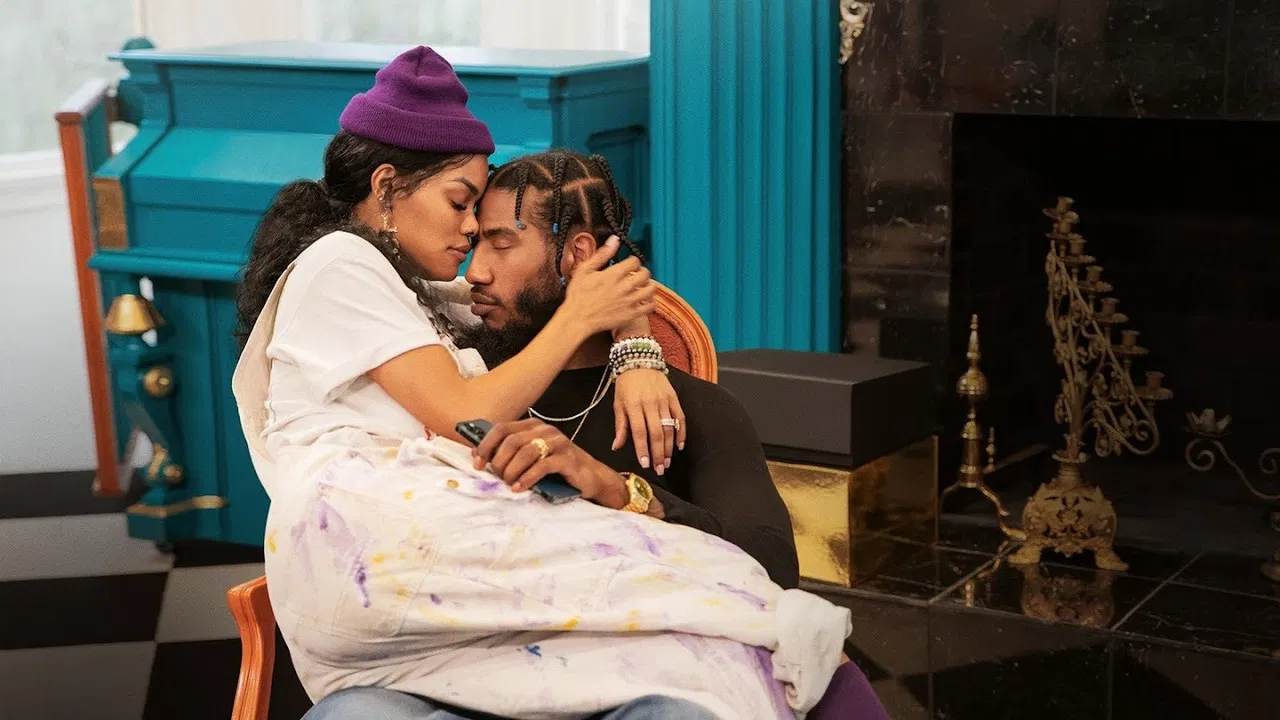 We Got Love Teyana & Iman backdrop