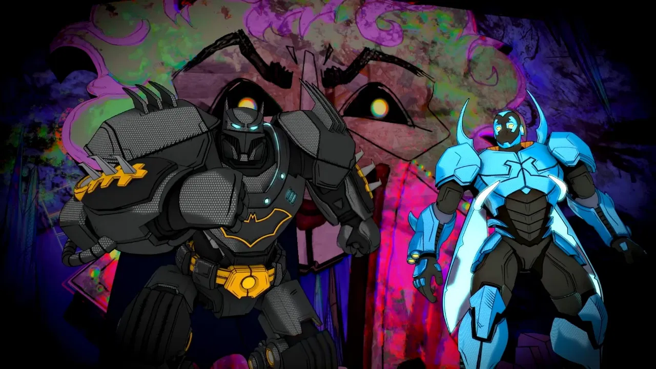 DC Metal Force backdrop