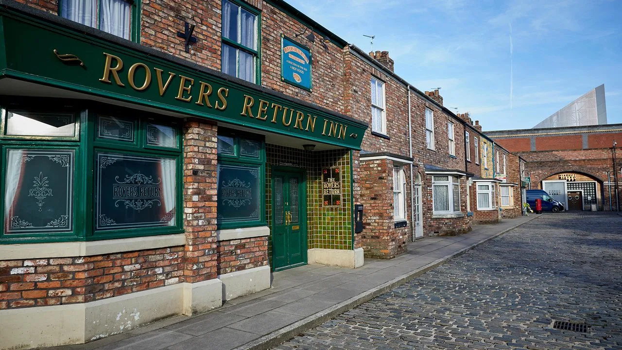 Coronation Street backdrop