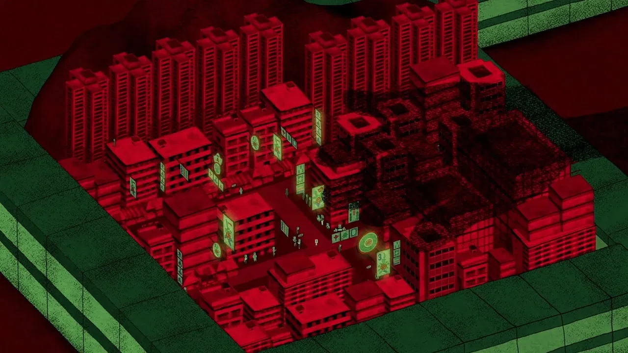 The Square City backdrop