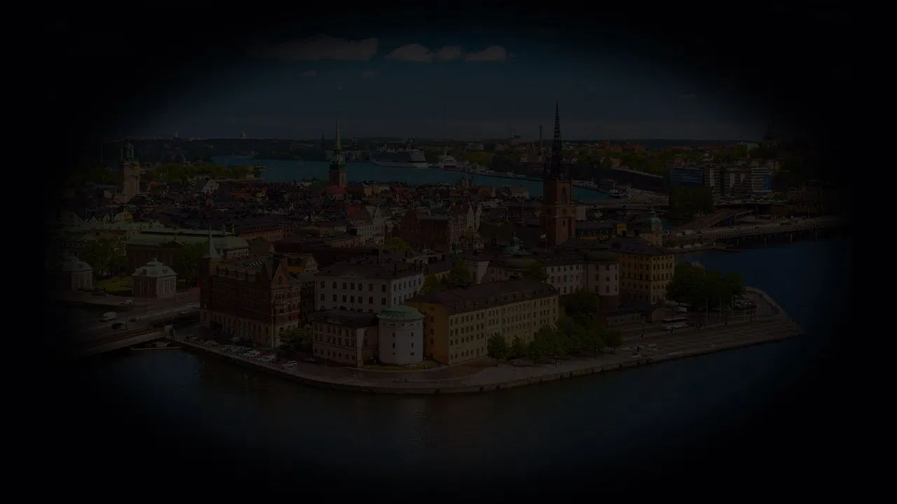 En kluven stad backdrop