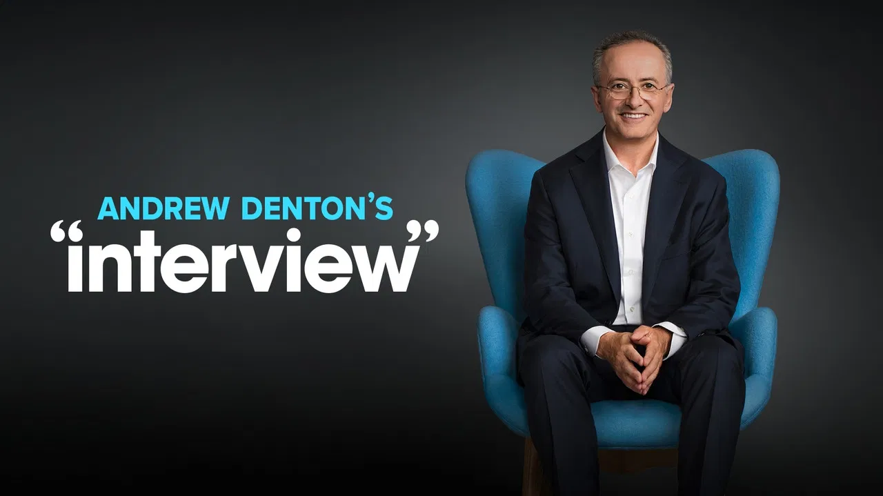 Andrew Denton: Interview backdrop