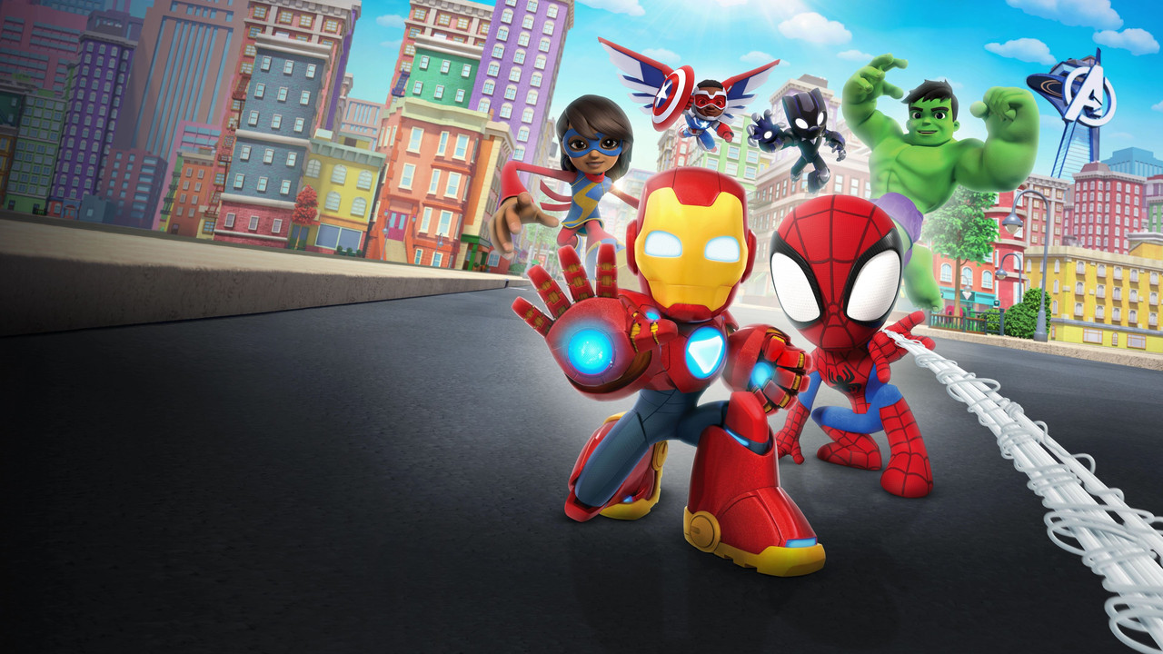 Spidey and Iron Man: Avengers Team Up! backdrop