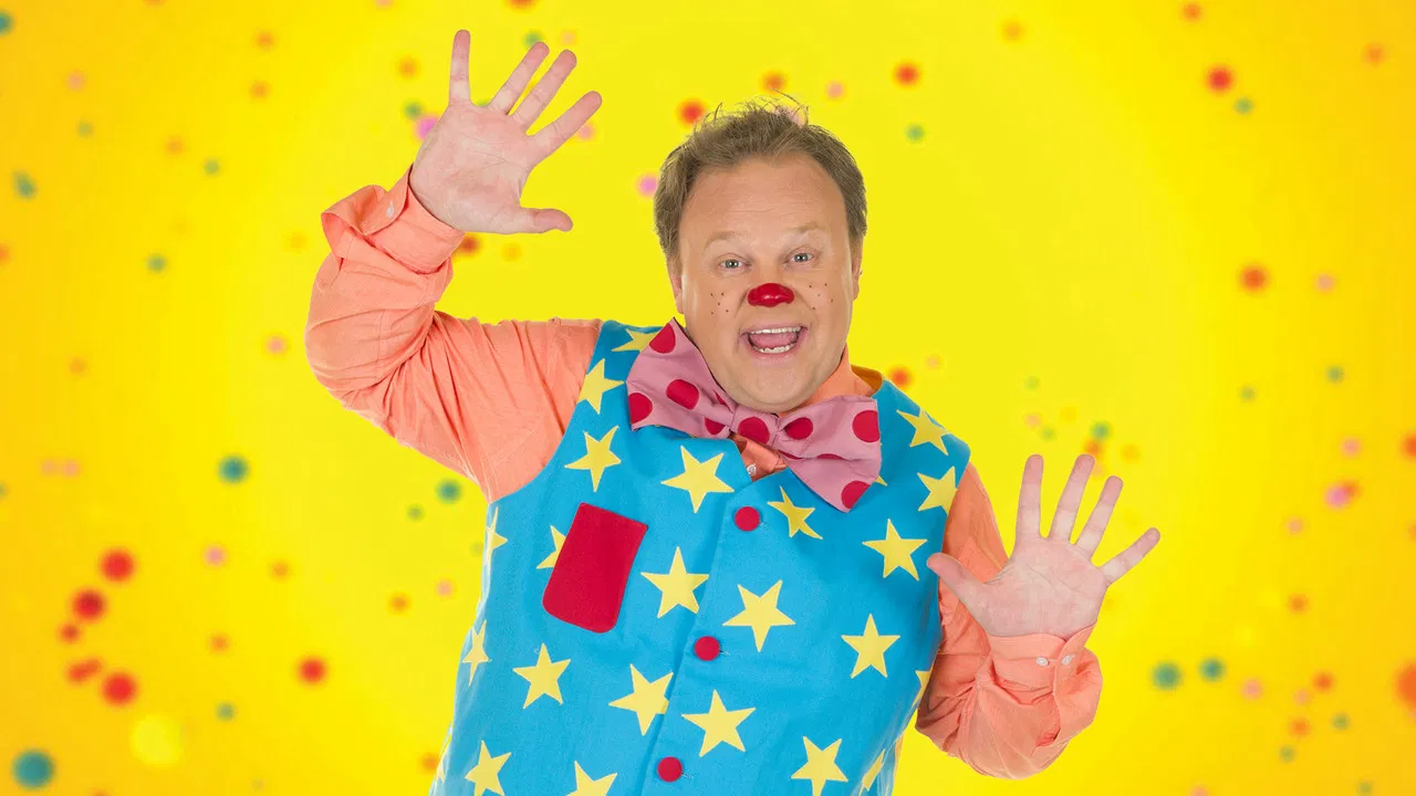 Mr Tumble backdrop