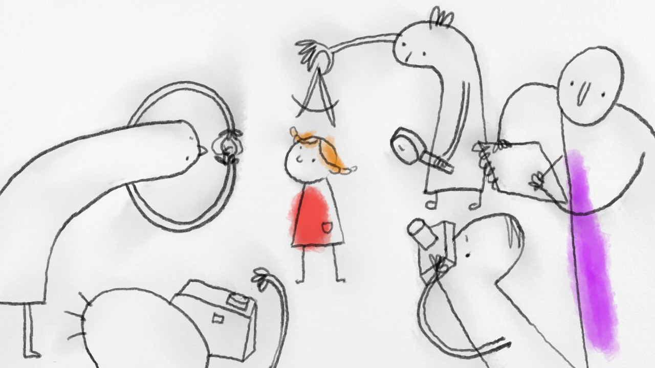 The Girl Who Stood Still backdrop