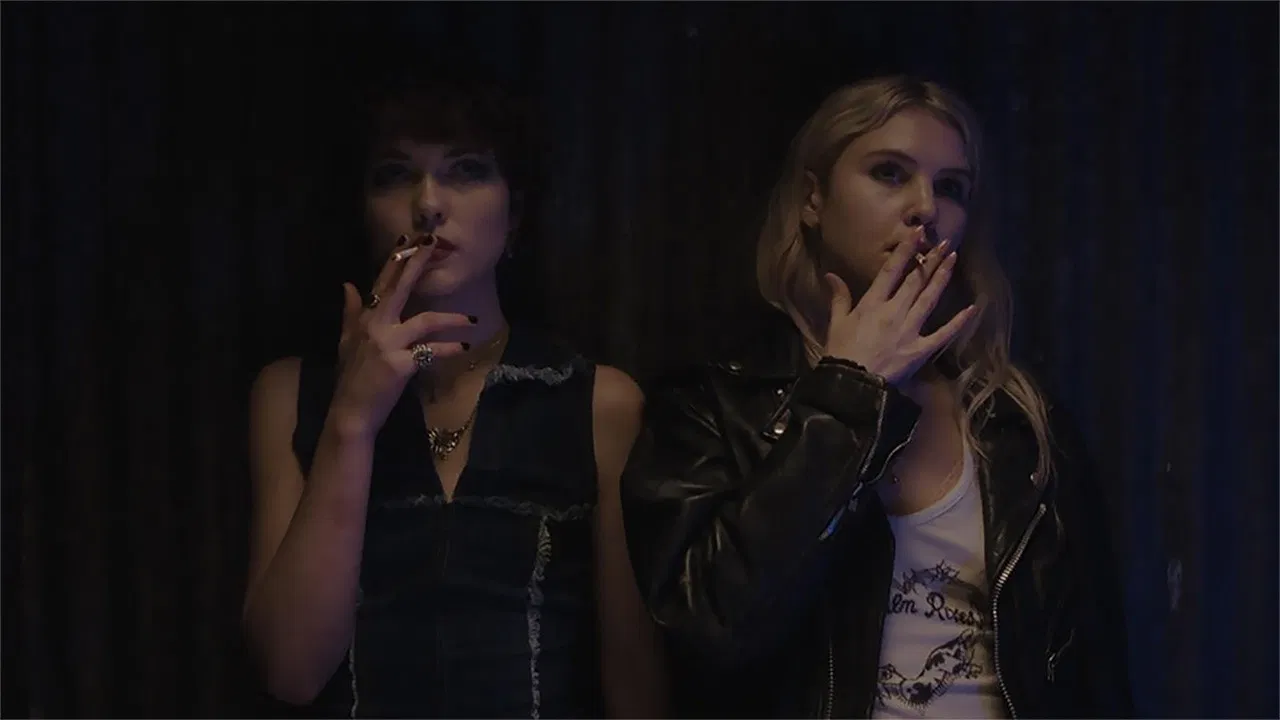 Napalm Roses backdrop