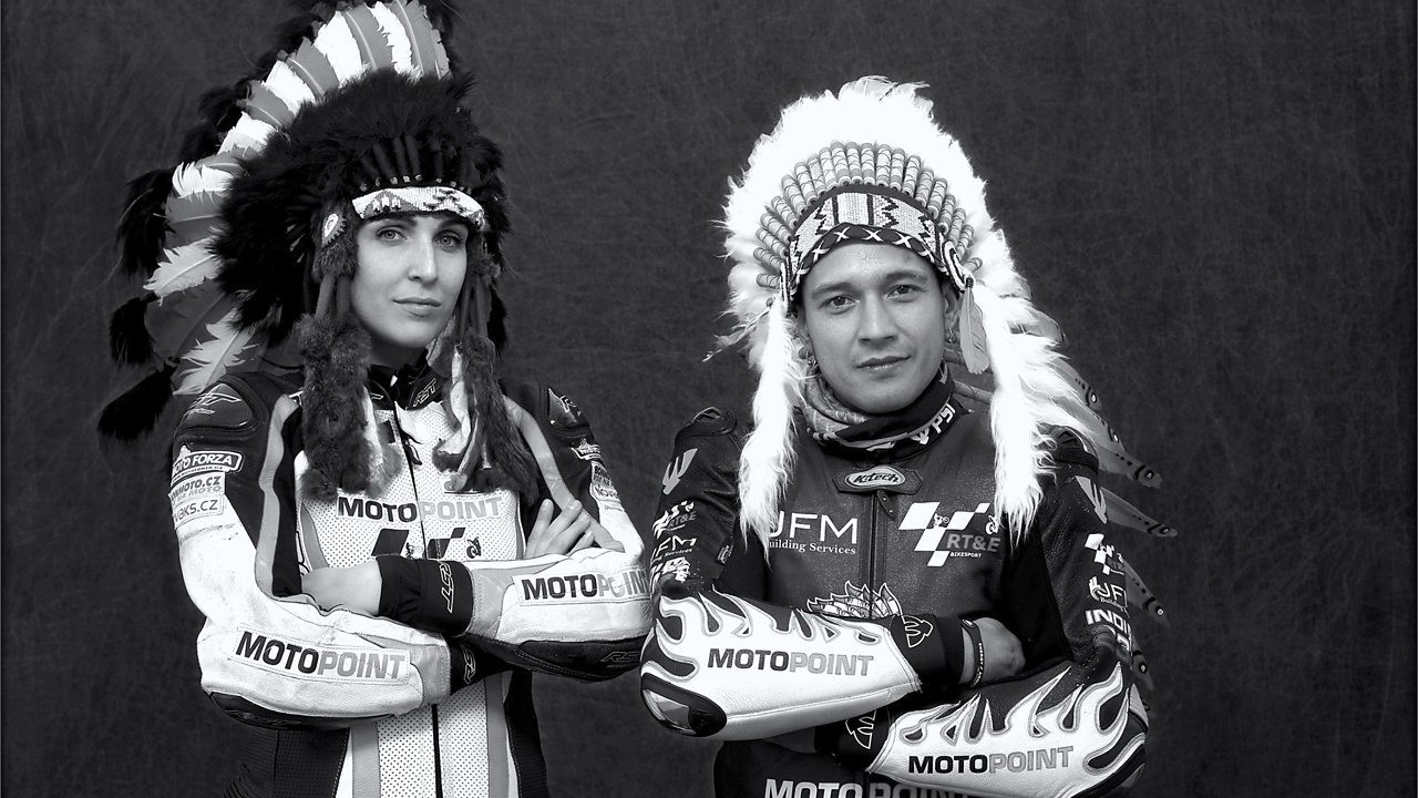 Road Riders backdrop