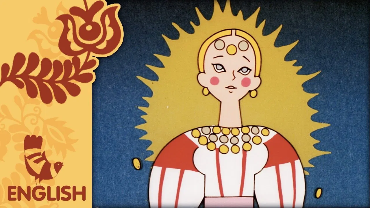 The Diligent Girl and the Lazy Girl backdrop