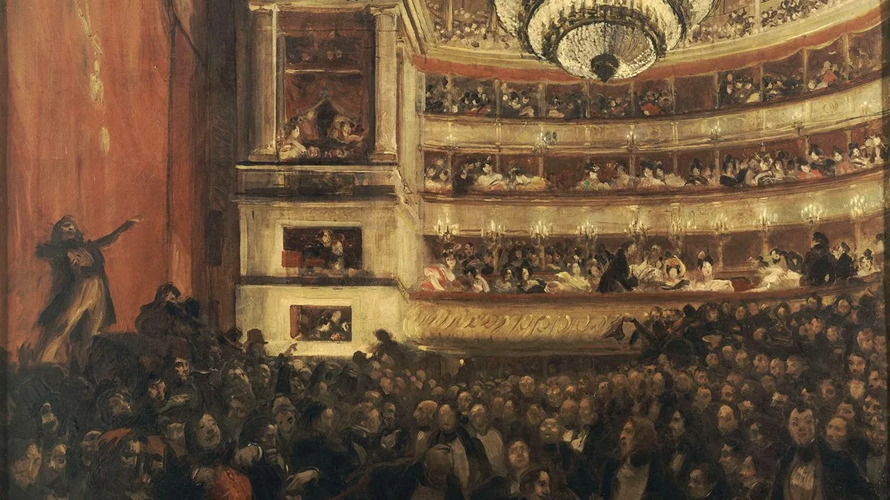 The Battle of Hernani backdrop