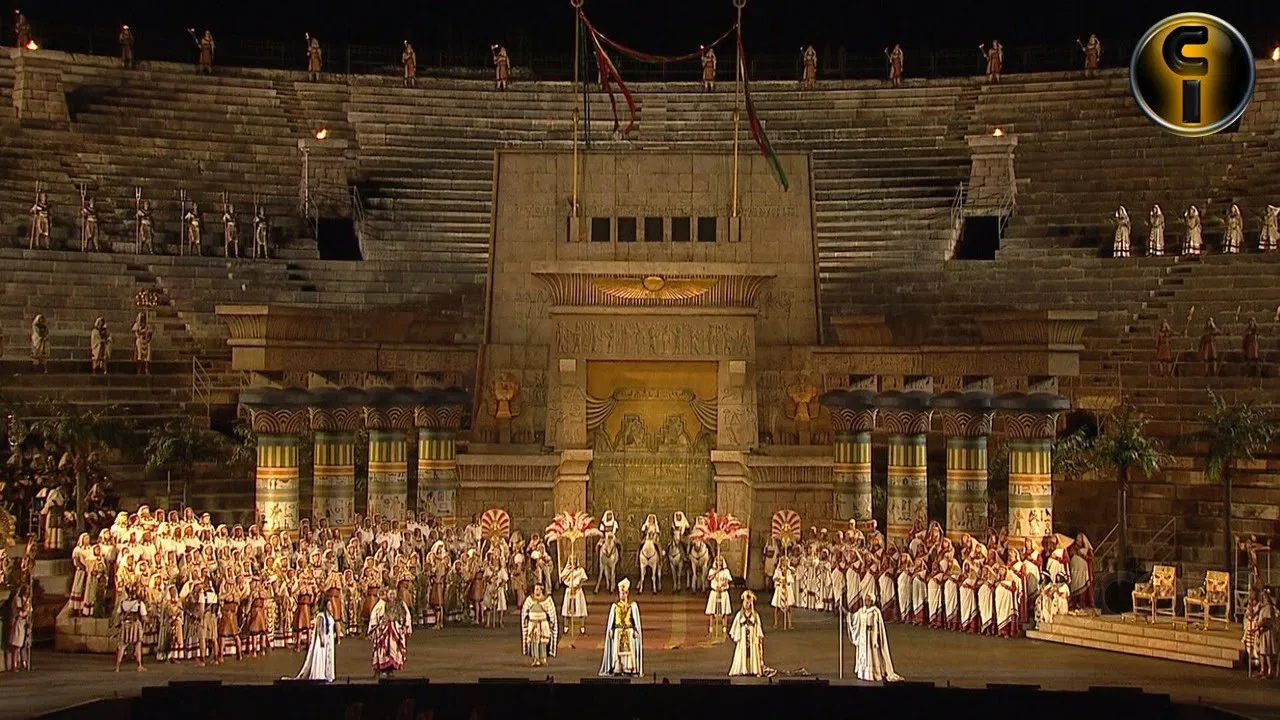 Aida - Arena di Verona backdrop
