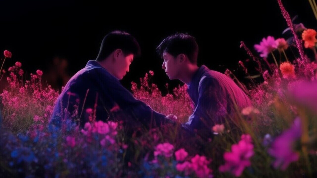 Wildflowers backdrop