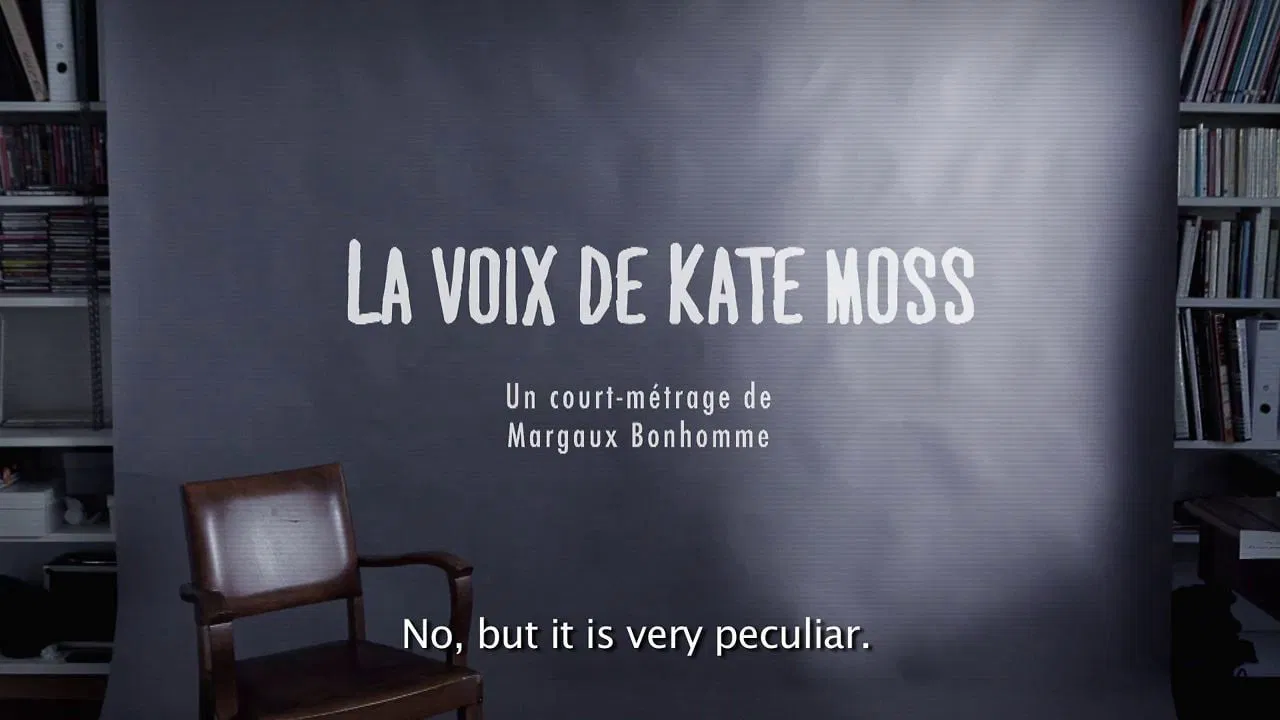 Kate Moss' Voice Vost backdrop