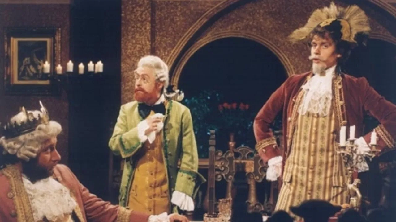 Bezvousák a princezna Kamila backdrop