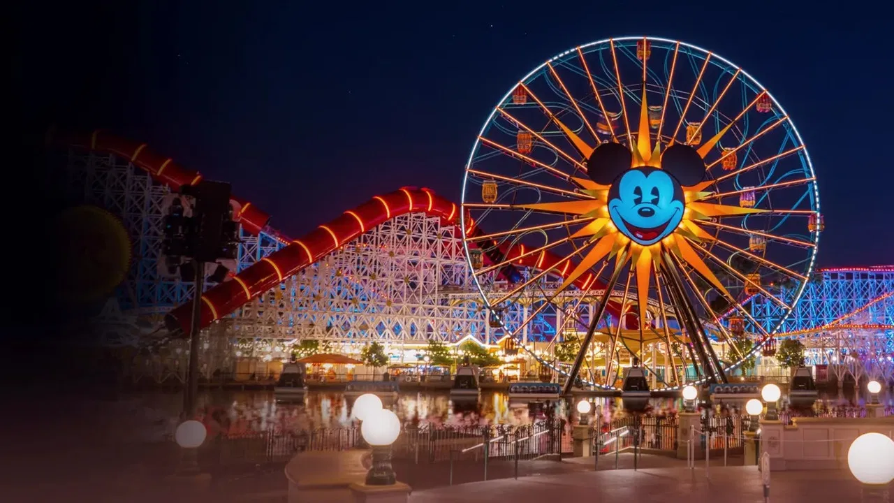 Pixar Pal-A-Round | Disneyland Resort backdrop