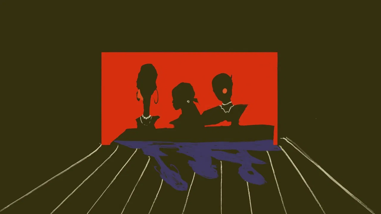 African American Express backdrop