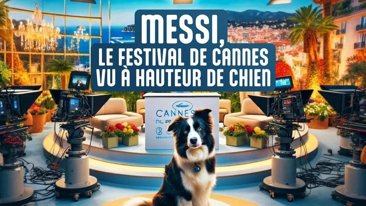 Messi: The Cannes Film Festival from a Dog's Eye View backdrop