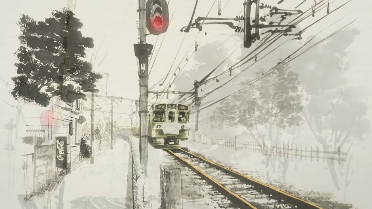 Crossing Time backdrop