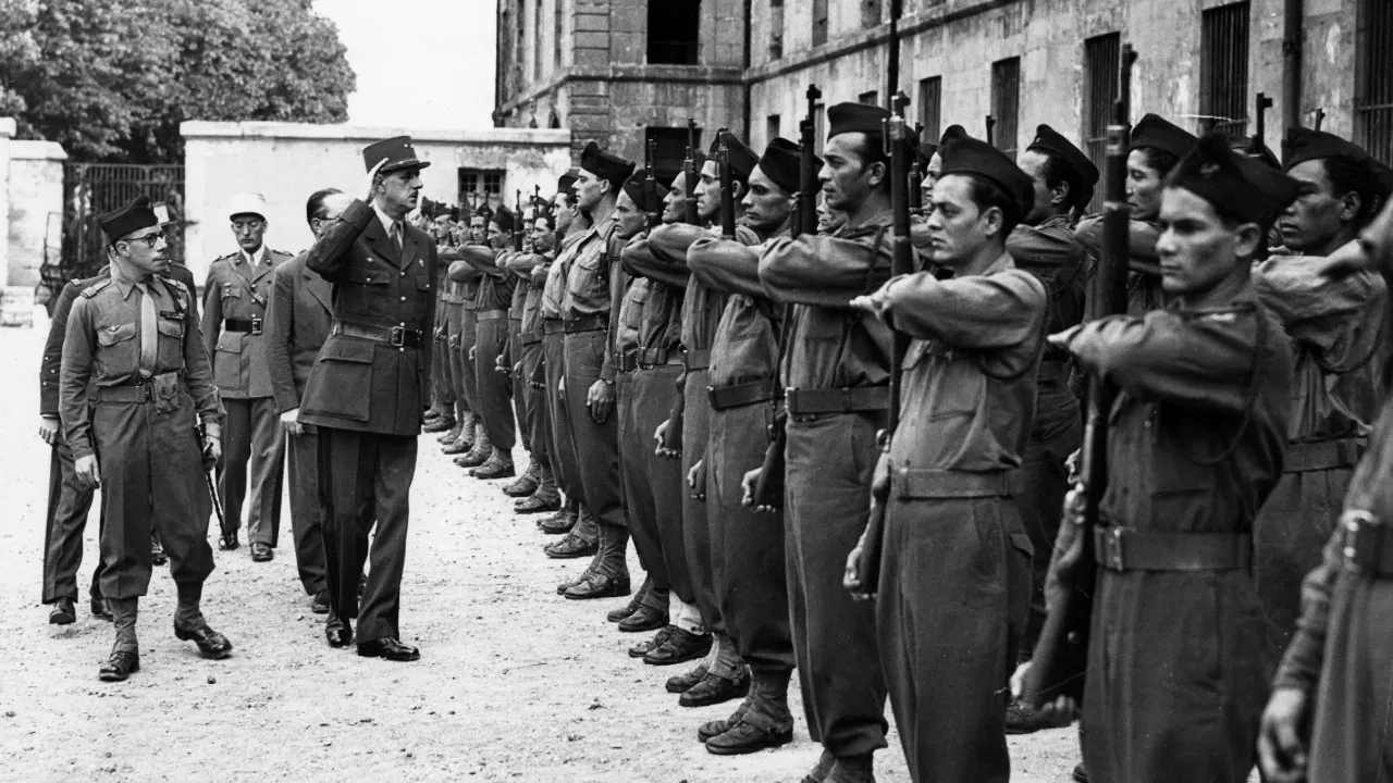 Le Bataillon du Pacifique backdrop