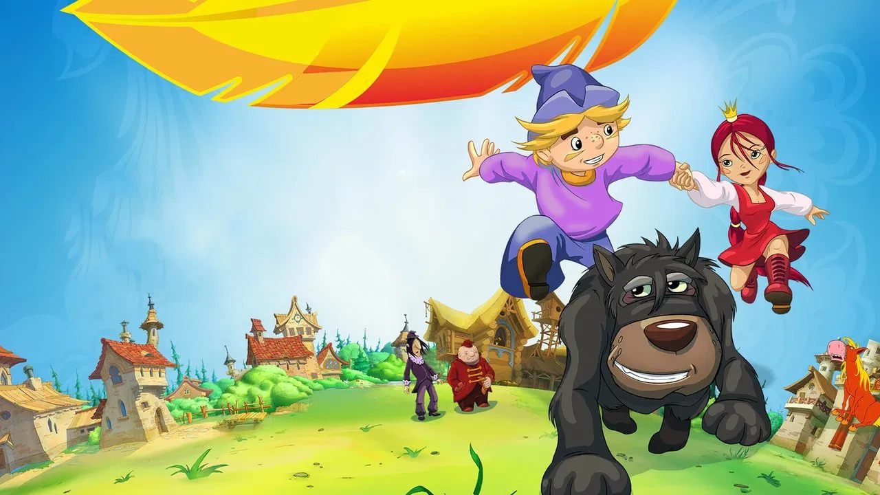 How to Catch a Feather from the Firebird backdrop