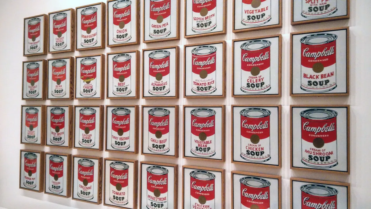 Soup Cans and Superstars: How Pop Art Changed the World backdrop