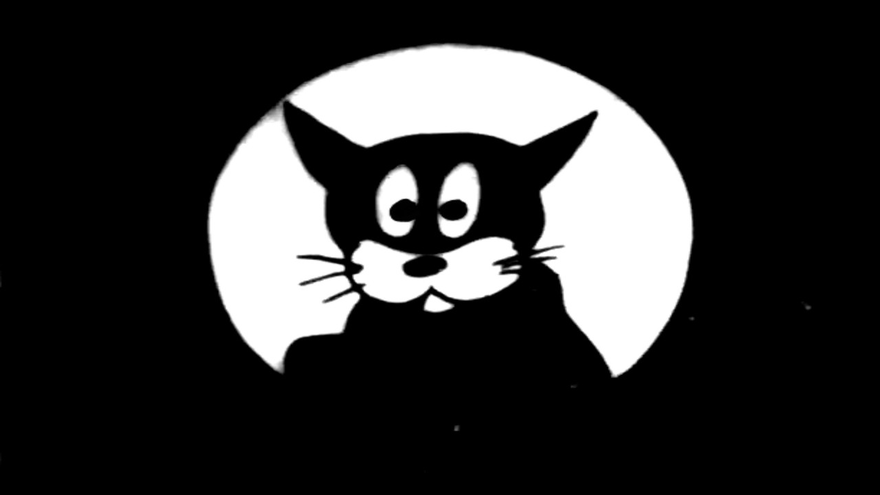 The Cat and the Canary backdrop