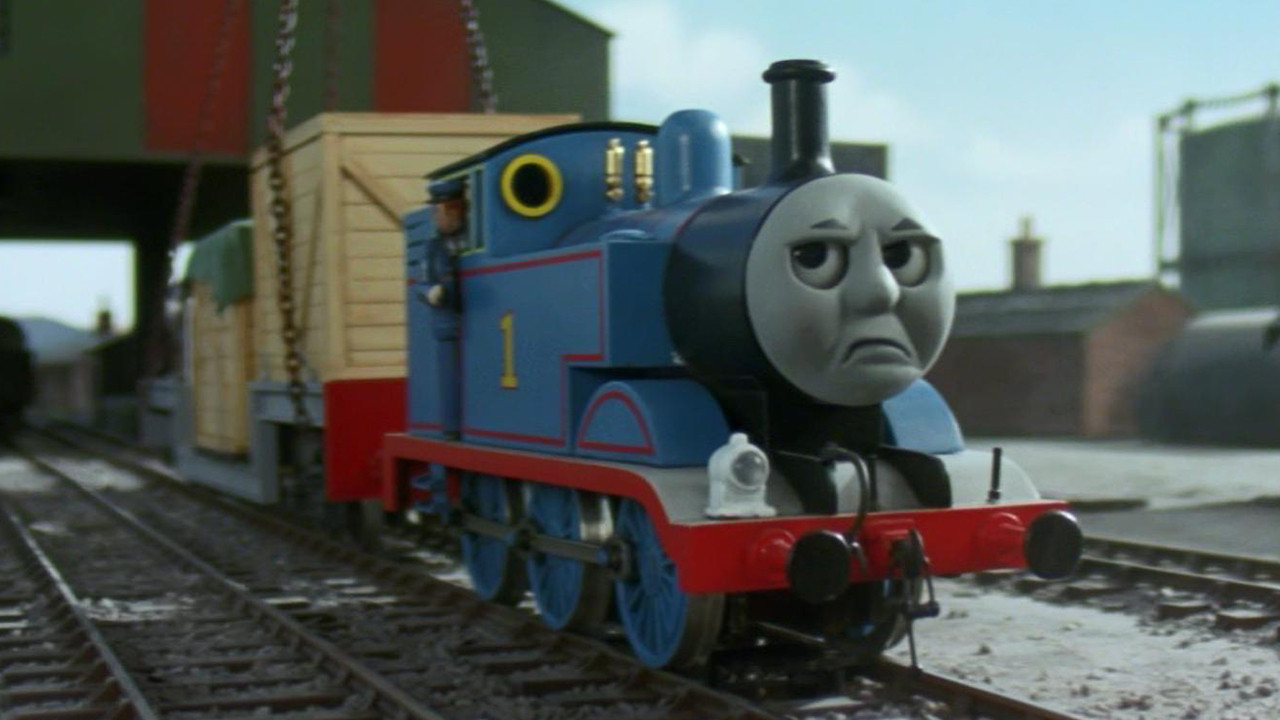 Thomas & Friends: Thomas and the Jet Engine backdrop