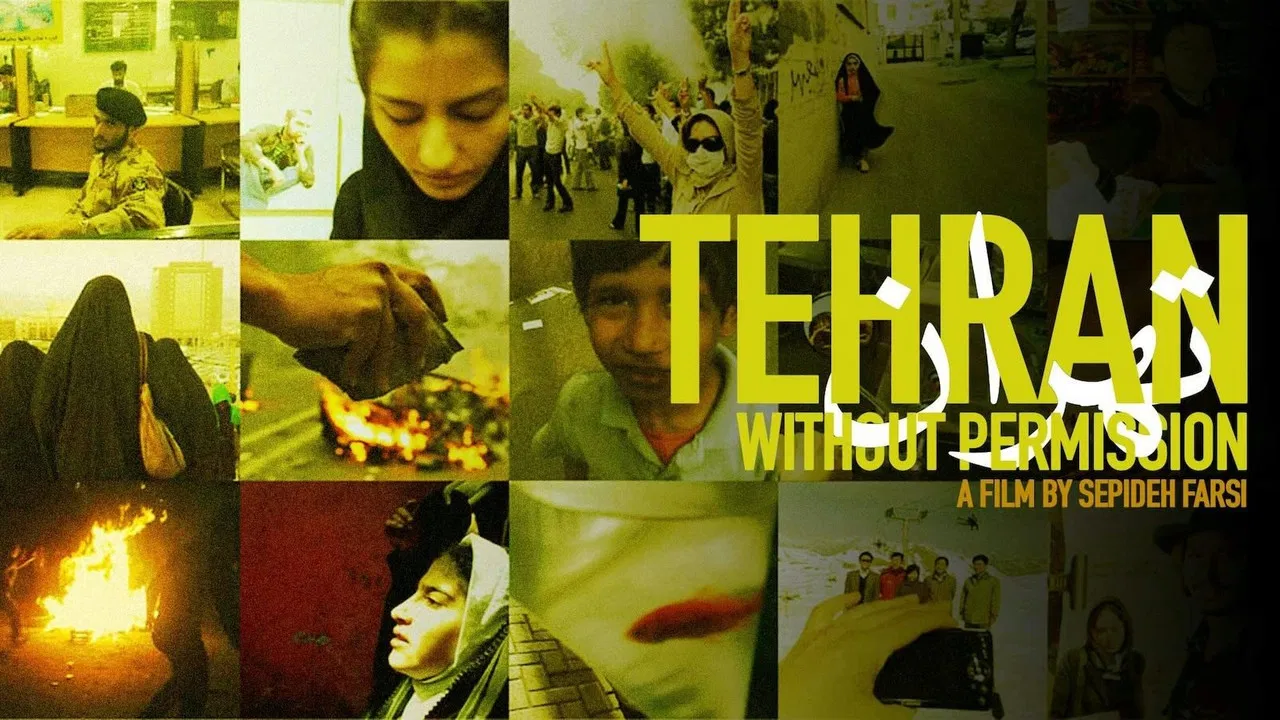 Tehran Without Permission backdrop