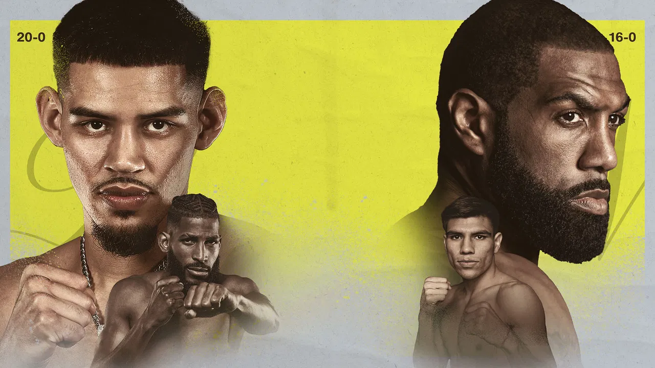 Diego Pacheco vs. Steven Nelson backdrop