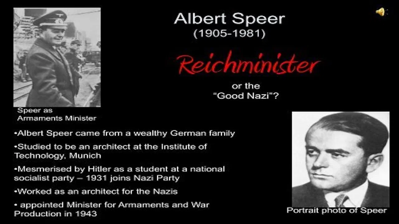 Albert Speer: The Nazi Who Said Sorry backdrop