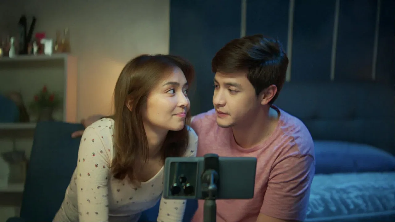 Hello, Love, Again backdrop