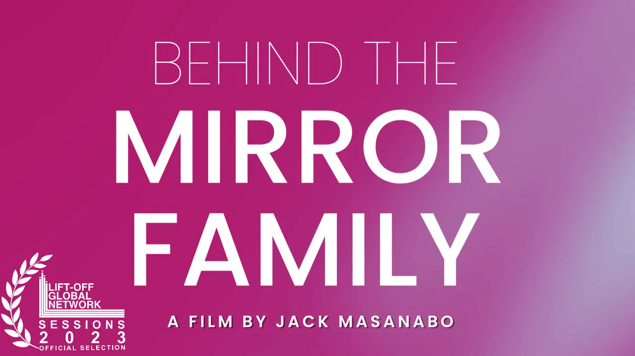 Behind The Mirror Family backdrop
